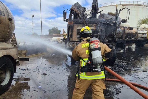 Explosión al interior de planta de Lipigas deja un trabajador herido