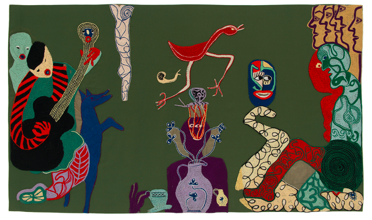 Arpilleras de Violeta Parra se expondrán en la Bienal de Venecia
