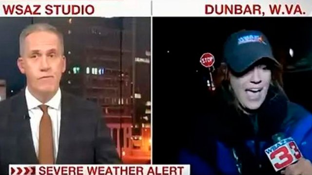 “Estoy bien”: Reportera fue atropellada en vivo y continuó con su transmisión