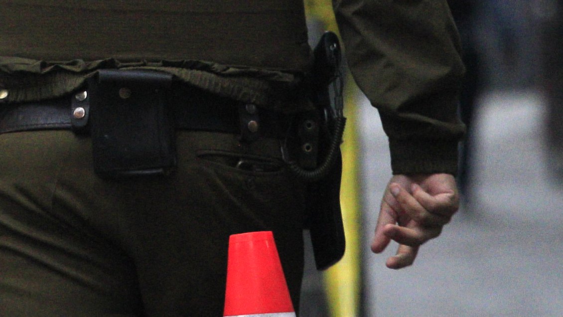 Maquinaria fue quemada en Quillota y aparecieron “consignas contra el MOP”
