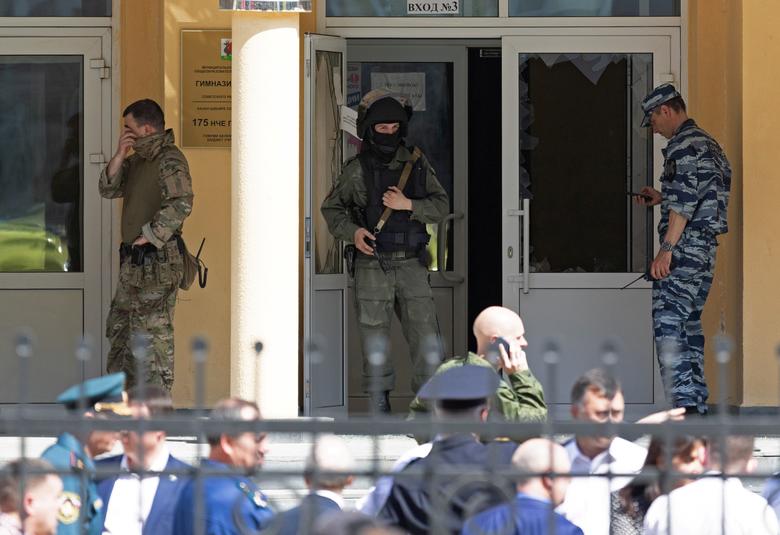 Ataque mortal con arma de fuego en escuela rusa