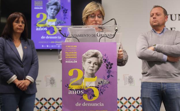 Granada homenajeará la «valentía» de Ana Orantes en un acto en el 25 aniversario de su asesinato