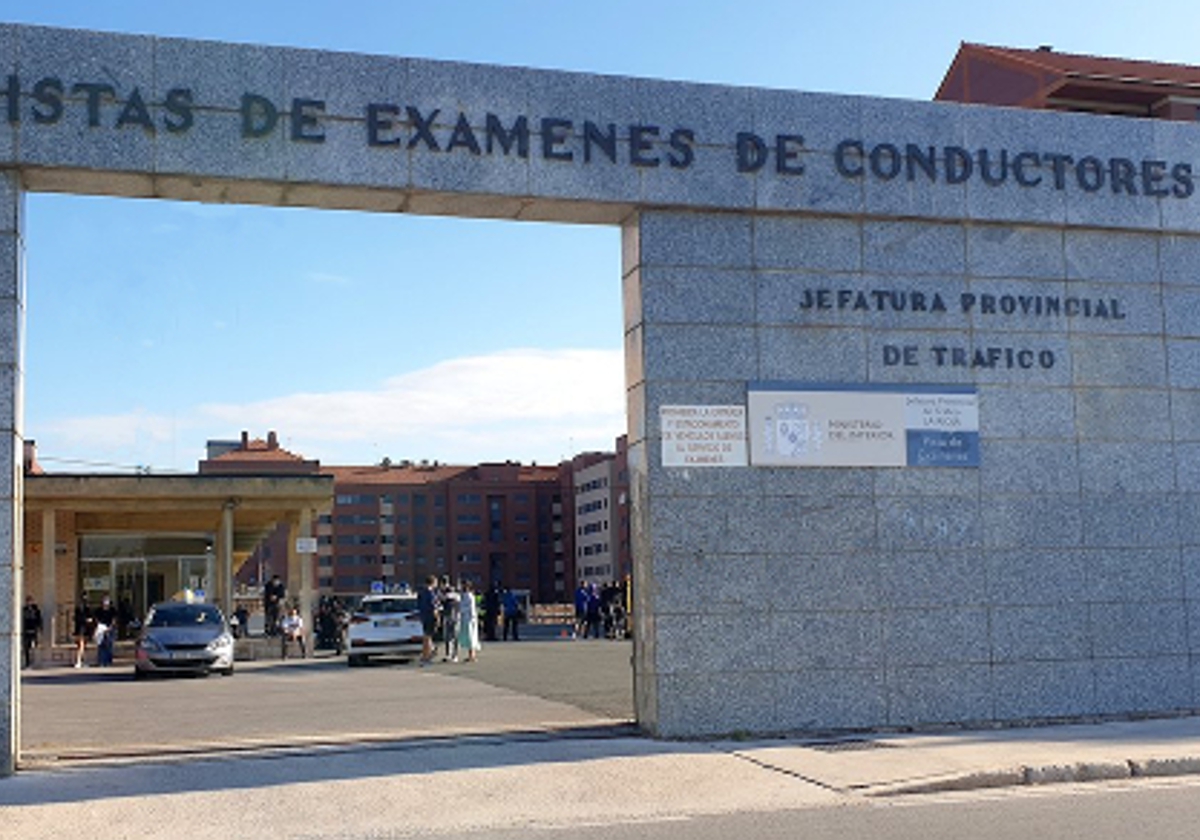 Pista de exámenes de la DGT /F. P.