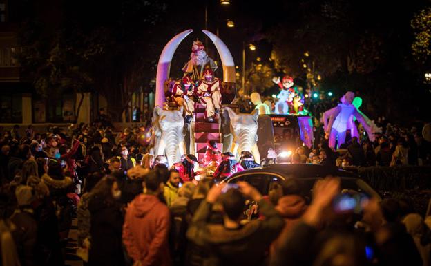 Cabalgata del año pasado./ALFREDO AGUILAR