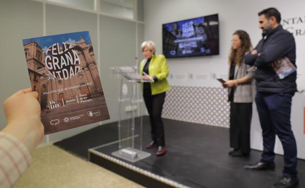 Presentación del programa de actividades navideñas en los barrios de Granada/ideal