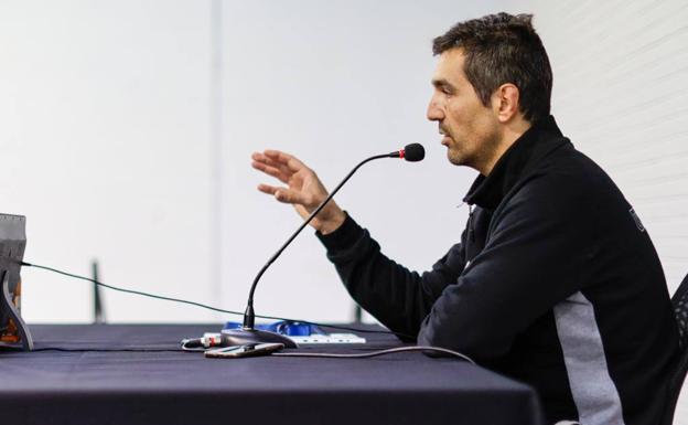 Pablo Pin habla con sinceridad de la situación del Covirán./pepe marín