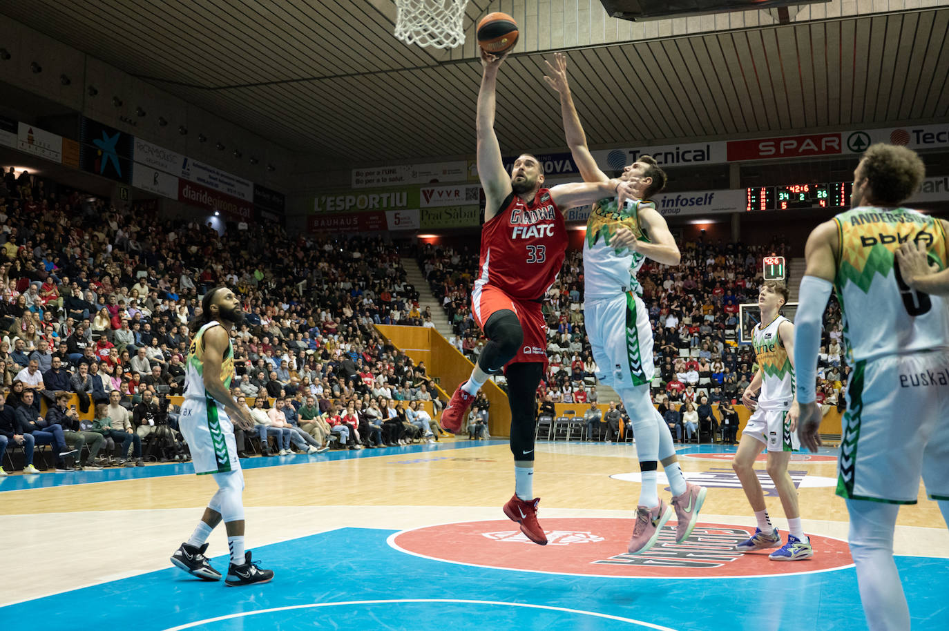 Mate de Marc Gasol. /ACB Photo / S. Geronés