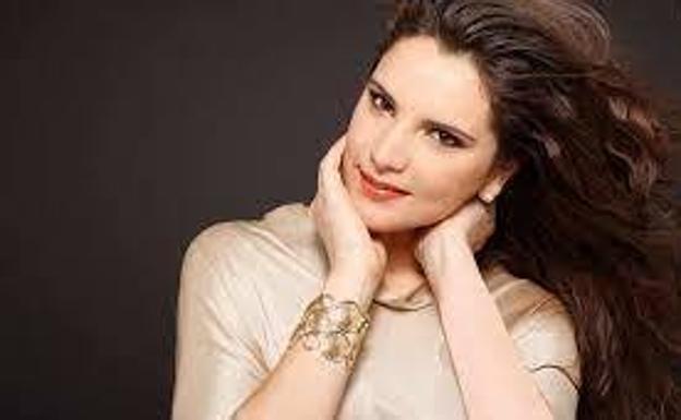 Virginia Tola, soprano, protagonista de la ópera. /F. P.