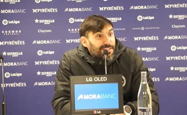 Eder Sarabia, durante su comparecencia de prensa. /ANDORRA