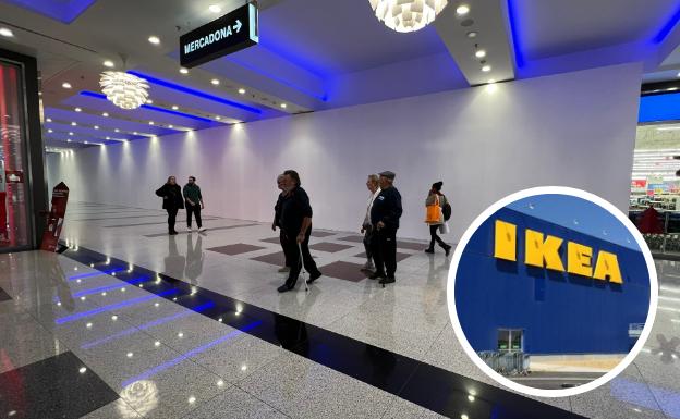 Imagen del local del Nevada en el que abrirá la tienda de Ikea./ IDEAL