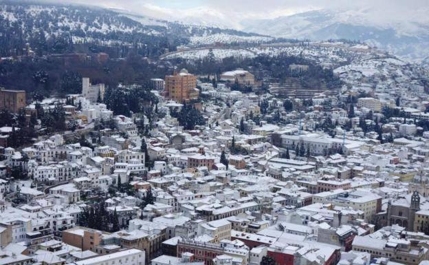 Una masa de aire ártico dejará nevadas en Andalucía la próxima semana./Ideal