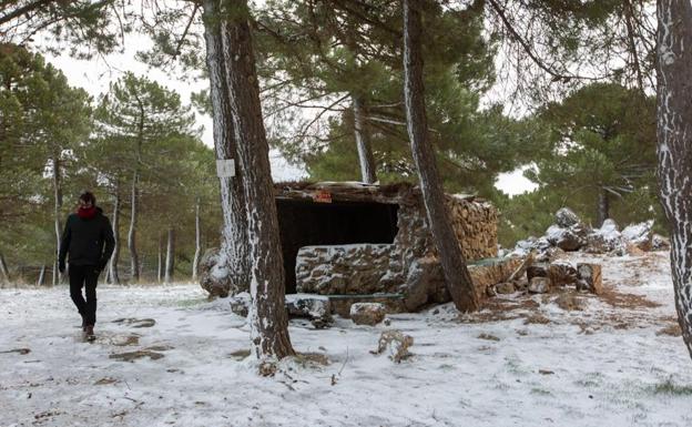 Nieve en Albuñuelas./alfredo aguilar
