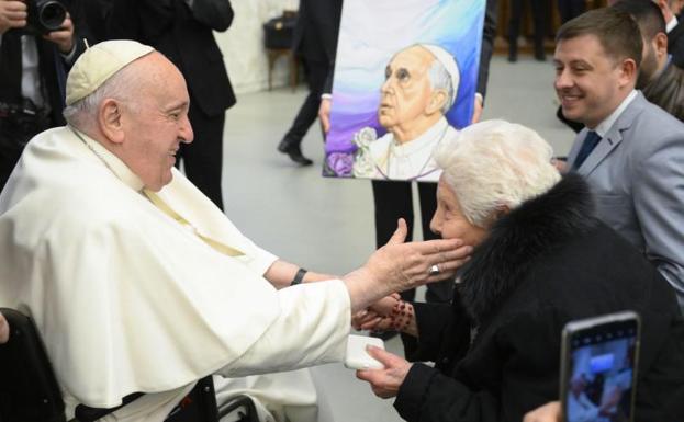 Audiencia del Papa en el Vaticano./
