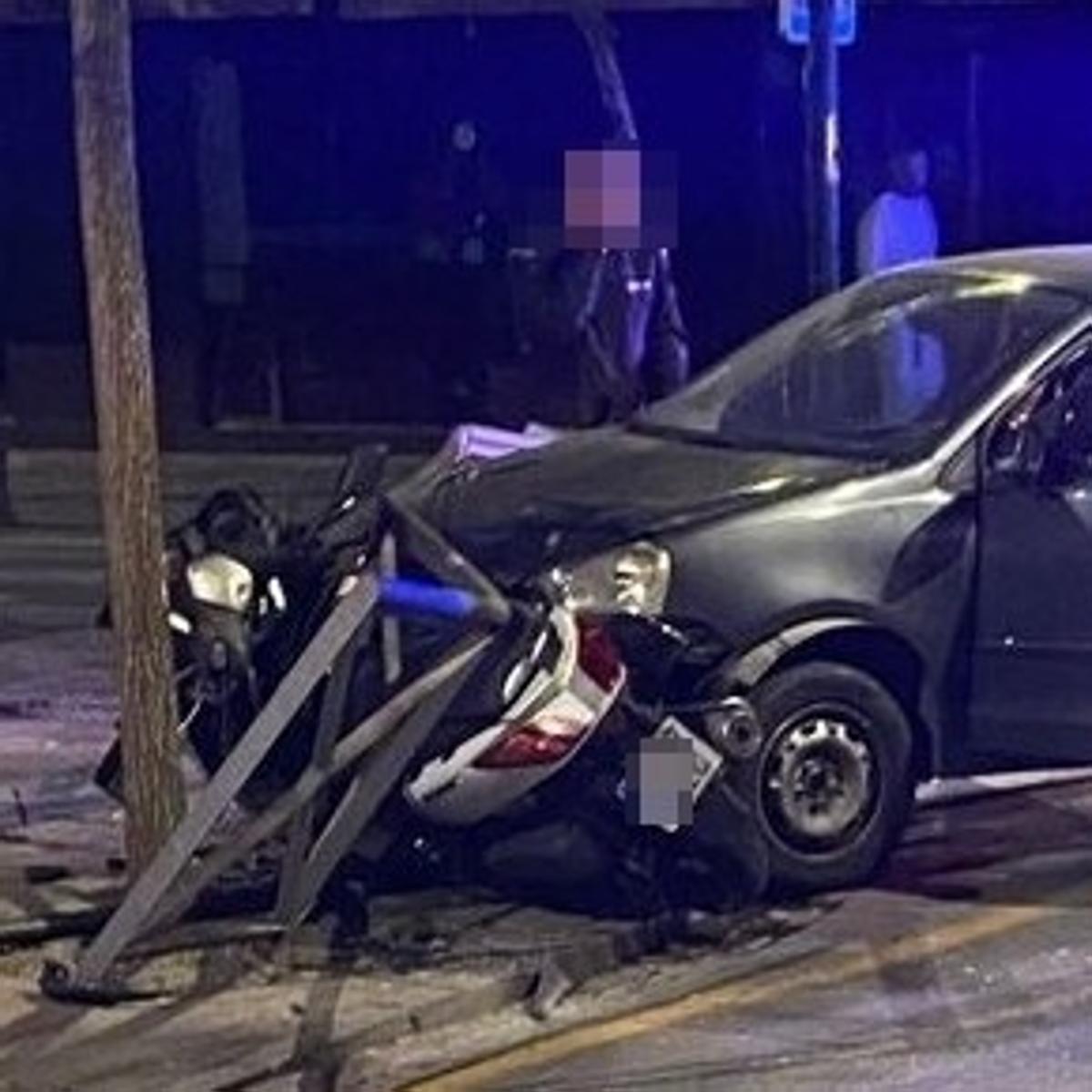 Un motorista de 26 años herido tras un accidente en el centro de Granada
